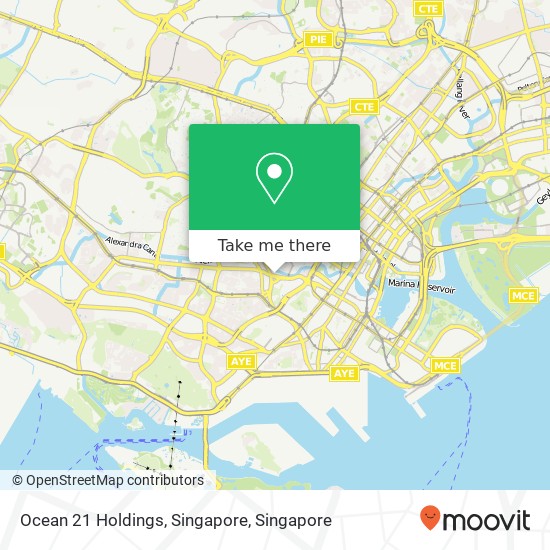 Ocean 21 Holdings, Singapore地图