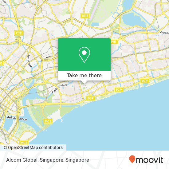 Alcom Global, Singapore map