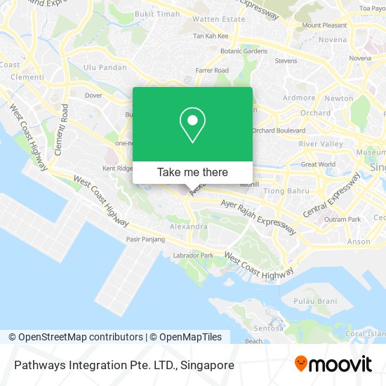 Pathways Integration Pte. LTD. map