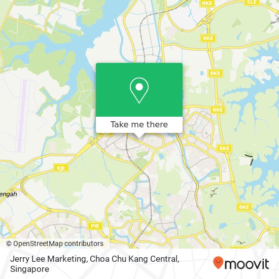 Jerry Lee Marketing, Choa Chu Kang Central map