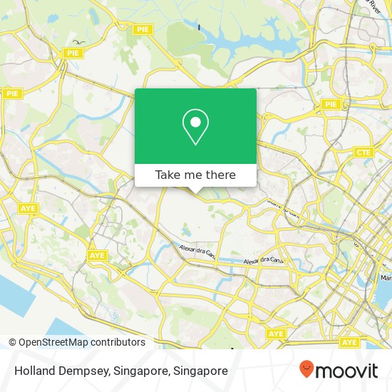 Holland Dempsey, Singapore map