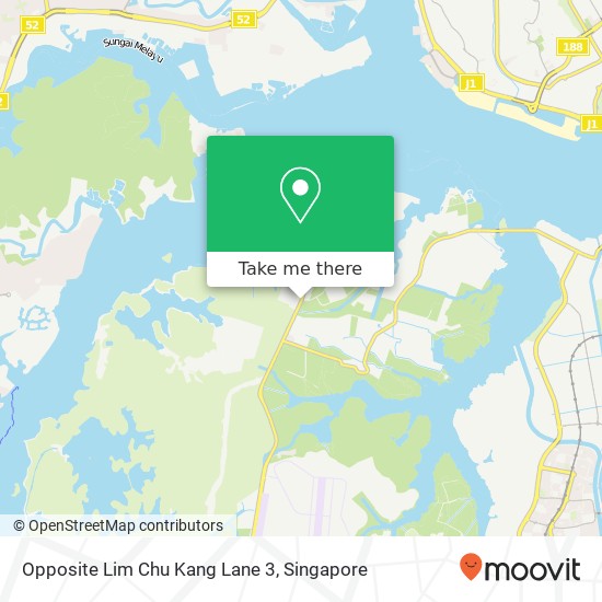 Opposite Lim Chu Kang Lane 3 map