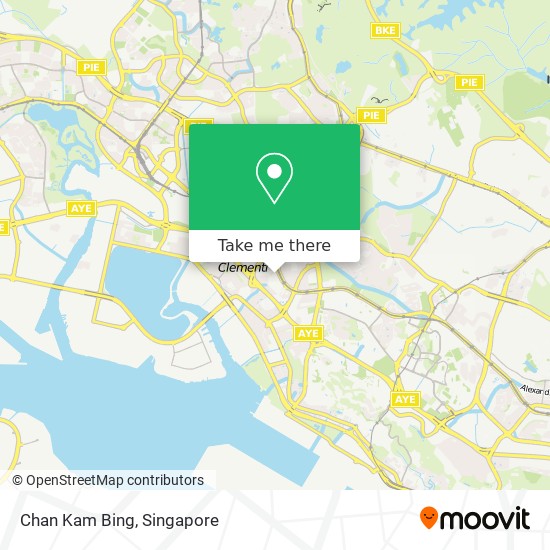 Chan Kam Bing map