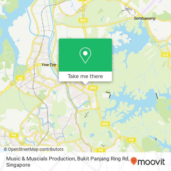 Music & Muscials Production, Bukit Panjang Ring Rd map