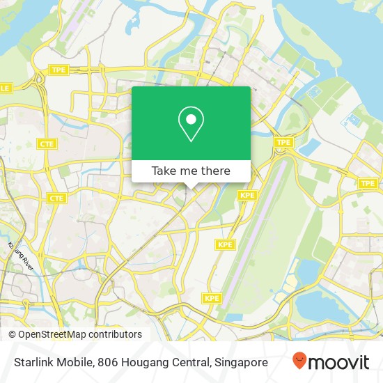 Starlink Mobile, 806 Hougang Central map