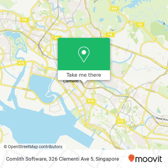 Comlith Software, 326 Clementi Ave 5 map