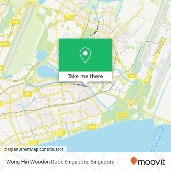 Wong Hin Wooden Door, Singapore地图