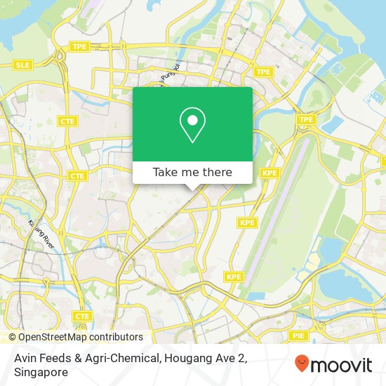 Avin Feeds & Agri-Chemical, Hougang Ave 2地图