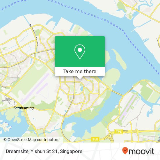 Dreamsite, Yishun St 21地图