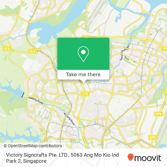 Victory Signcrafts Pte. LTD., 5063 Ang Mo Kio Ind Park 2 map