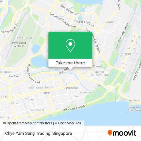 Chye Yam Seng Trading map