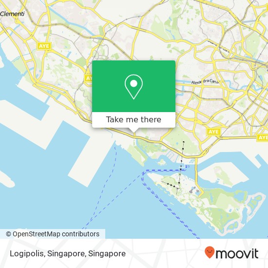 Logipolis, Singapore map