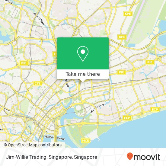 Jim-Willie Trading, Singapore map