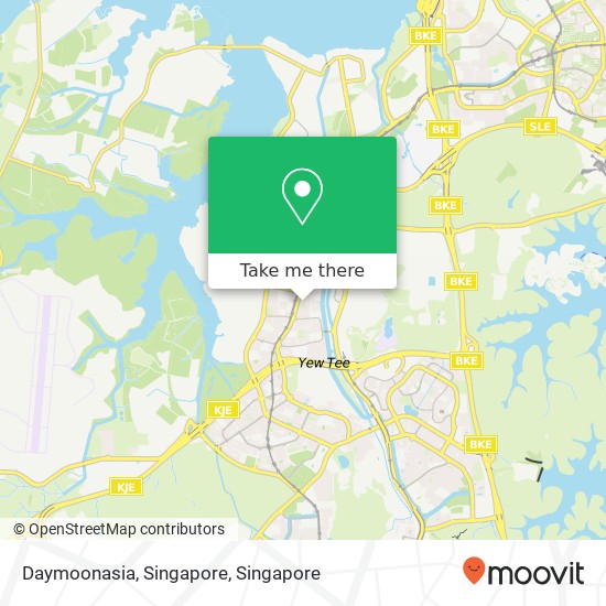 Daymoonasia, Singapore map