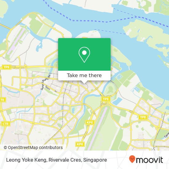 Leong Yoke Keng, Rivervale Cres地图