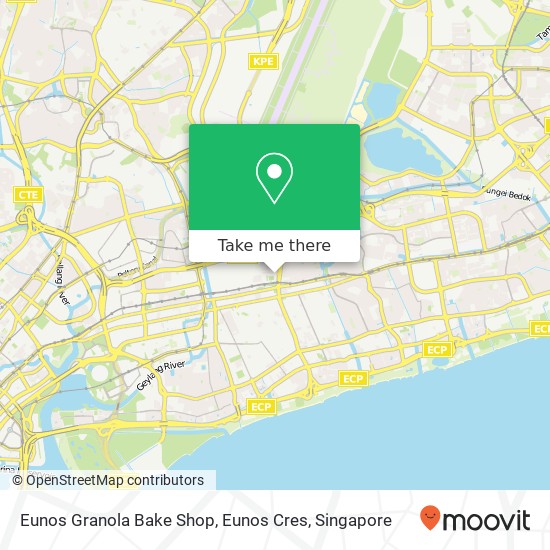 Eunos Granola Bake Shop, Eunos Cres map