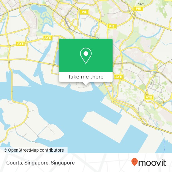 Courts, Singapore地图