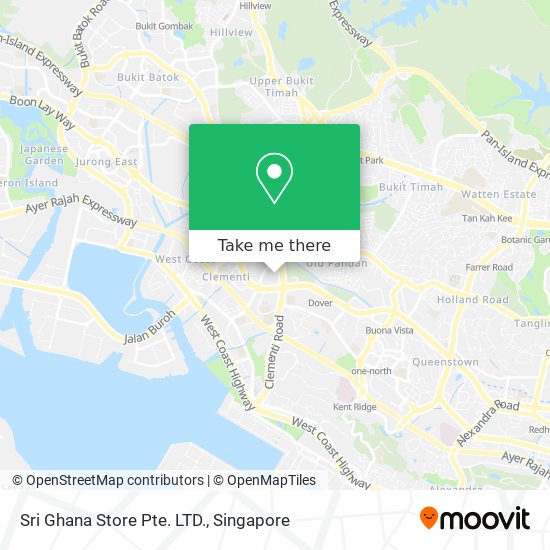 Sri Ghana Store Pte. LTD. map