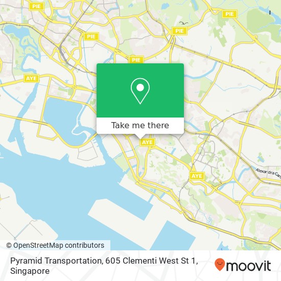 Pyramid Transportation, 605 Clementi West St 1 map