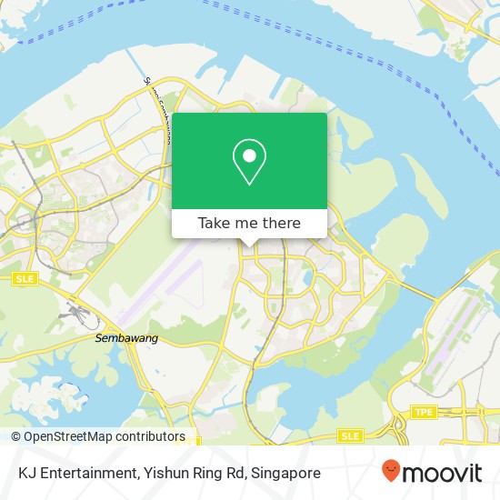 KJ Entertainment, Yishun Ring Rd map