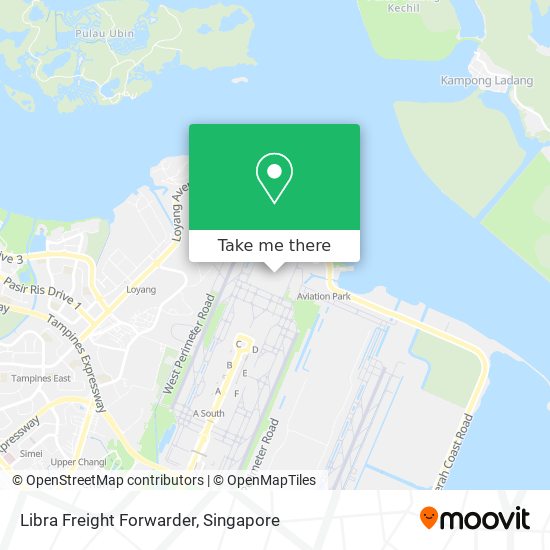 Libra Freight Forwarder map