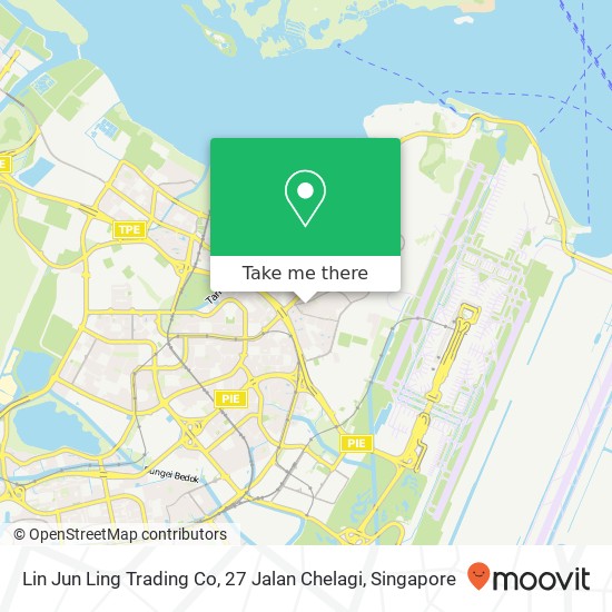 Lin Jun Ling Trading Co, 27 Jalan Chelagi地图