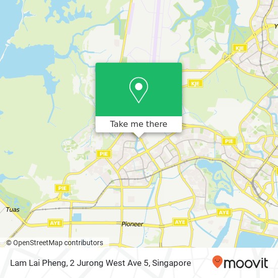 Lam Lai Pheng, 2 Jurong West Ave 5地图