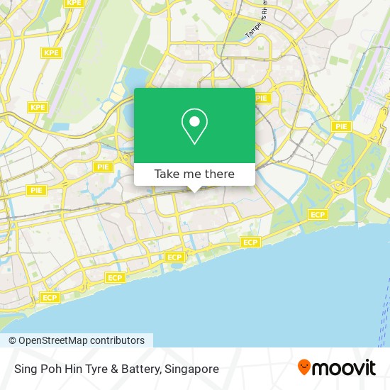 Sing Poh Hin Tyre & Battery map