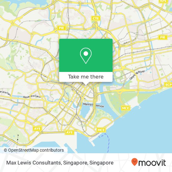 Max Lewis Consultants, Singapore地图
