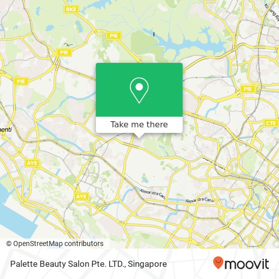 Palette Beauty Salon Pte. LTD. map