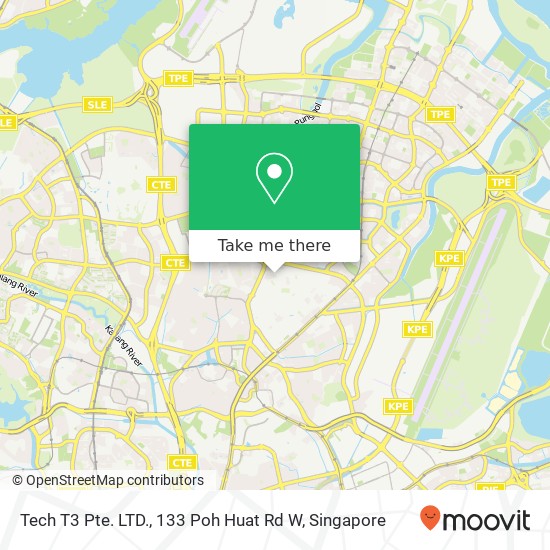 Tech T3 Pte. LTD., 133 Poh Huat Rd W地图