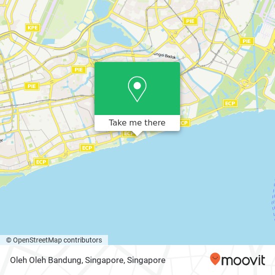 Oleh Oleh Bandung, Singapore map