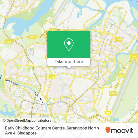 Early Childhood Educare Centre, Serangoon North Ave 4 map