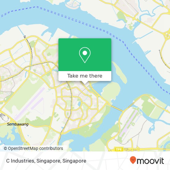 C Industries, Singapore map