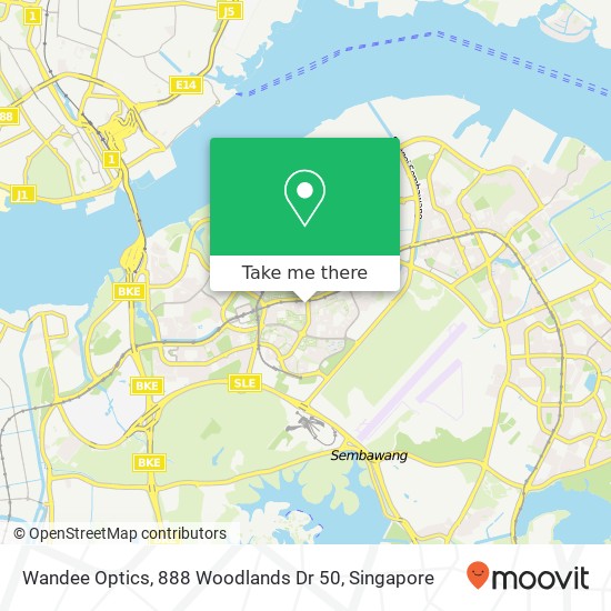 Wandee Optics, 888 Woodlands Dr 50 map