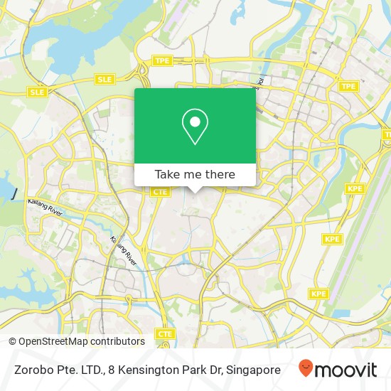 Zorobo Pte. LTD., 8 Kensington Park Dr map