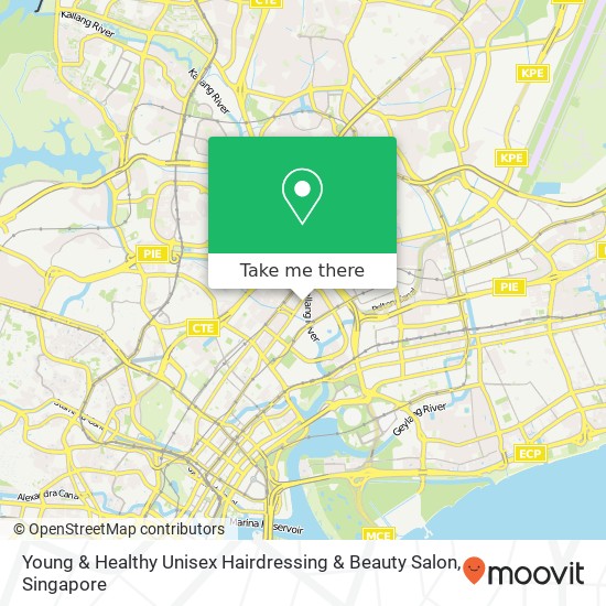 Young & Healthy Unisex Hairdressing & Beauty Salon map
