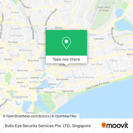 Bulls-Eye Security Services Pte. LTD.地图