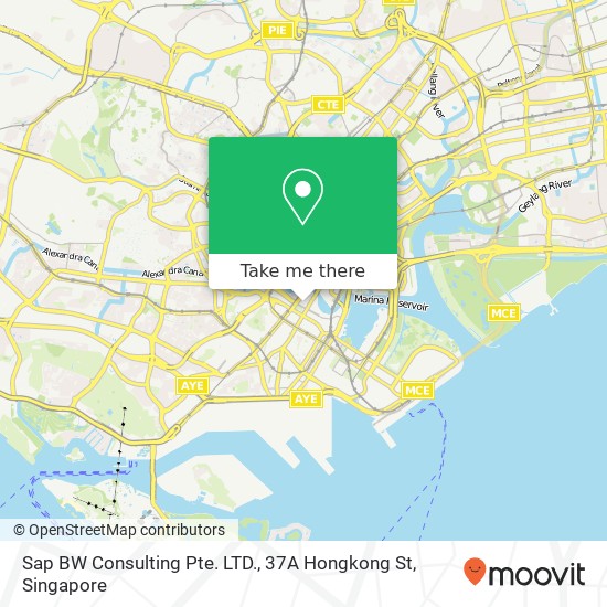 Sap BW Consulting Pte. LTD., 37A Hongkong St map