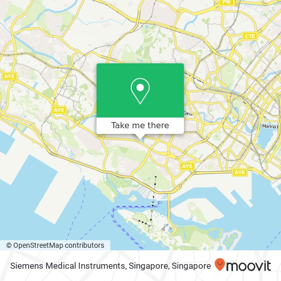 Siemens Medical Instruments, Singapore地图