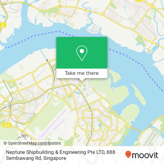 Neptune Shipbuilding & Engineering Pte LTD, 888 Sembawang Rd map