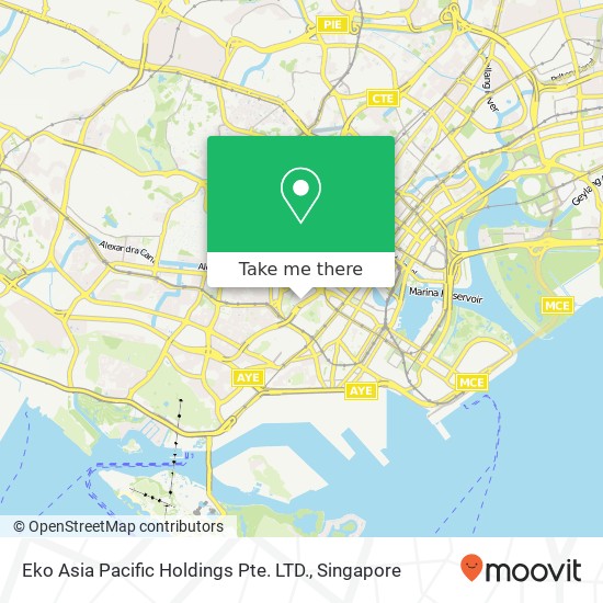 Eko Asia Pacific Holdings Pte. LTD. map