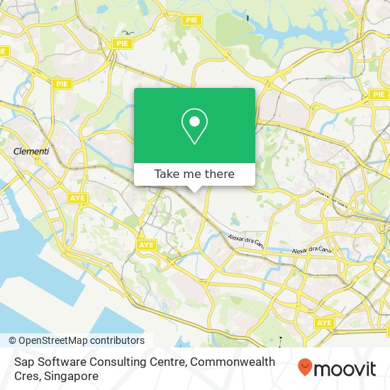 Sap Software Consulting Centre, Commonwealth Cres map
