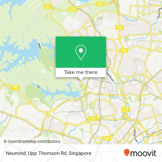 Neumind, Upp Thomson Rd map