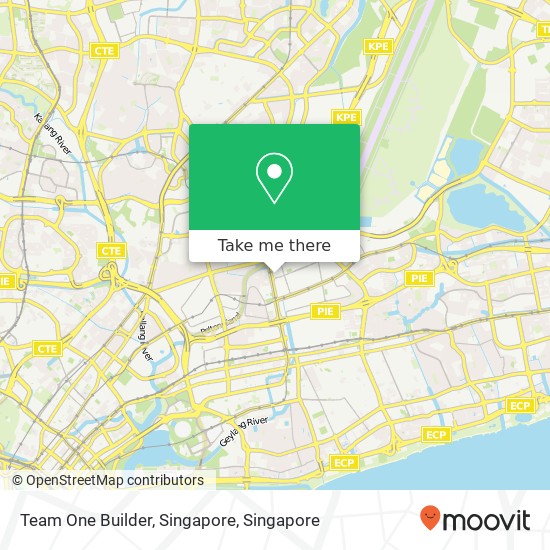 Team One Builder, Singapore map