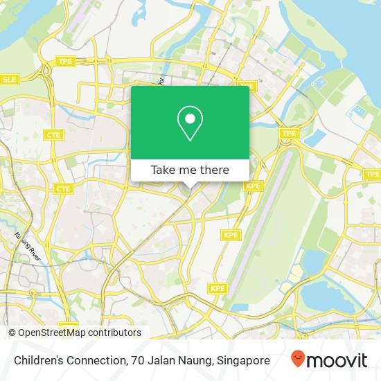 Children's Connection, 70 Jalan Naung地图