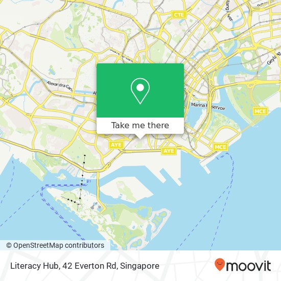 Literacy Hub, 42 Everton Rd map