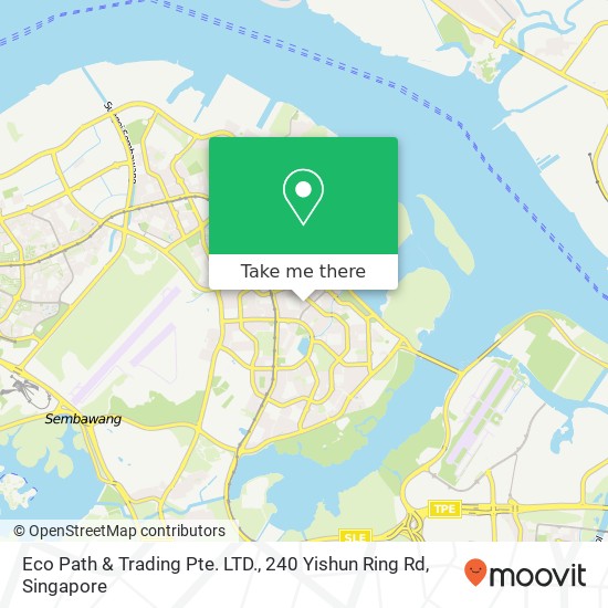 Eco Path & Trading Pte. LTD., 240 Yishun Ring Rd map