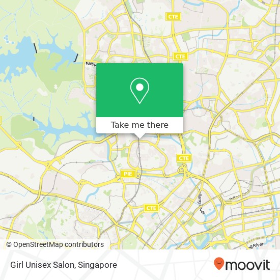 Girl Unisex Salon map