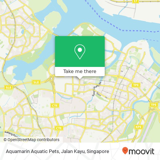 Aquamarin Aquatic Pets, Jalan Kayu map